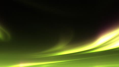 Vivid-Neon-Green-Streak-Of-Northern-Lights-Against-Dark-Background