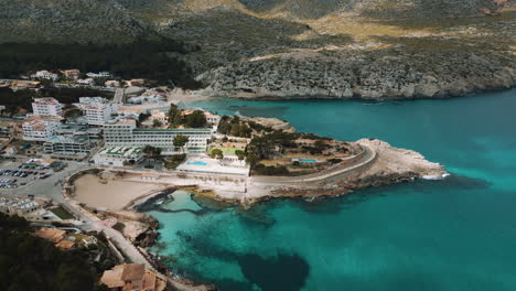 Palma-De-Mallorca-Island,-Natural-Idyllico-Cala-Clara,-San-Vicenco,-Near-Ningún-Formentor