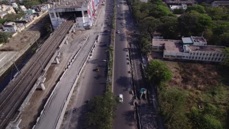 State-Highway-49A-also-known-as-Rajiv-Gandhi-Salai-and-Rajiv-Gandhi-IT-Expressway-is-a-major-road-connecting-Chennai,-Tamil-Nadu-with-Mahabalipuram-in-Chengalpattu-district,-Tamil-Nadu
