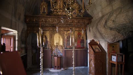 Insel-Patmos-Griechenland-Johannes-Offenbarung-Höhle-Der-Apokalypse-Kirche-Christlich-Heiliges-Land-Apostel-Jesus-Jünger