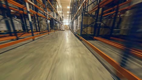 Dynamic-fpv-speed-flight-inside-industrial-warehouse-with-shelving-system-and-pallets
