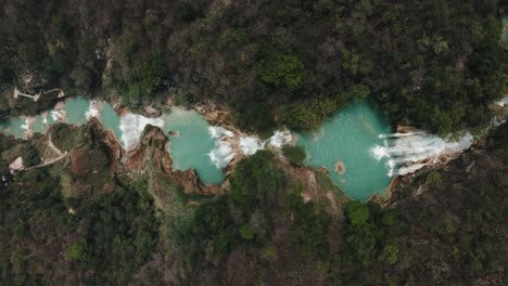 El-Chiflon,-beautiful-cascades-in-Chiapas-Mexico