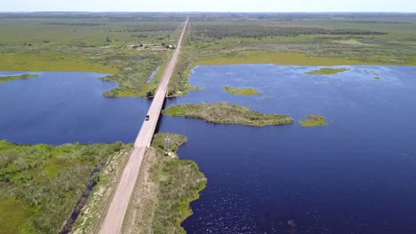 Wetlands-of-northeast-Argentina-shooted-with-drone