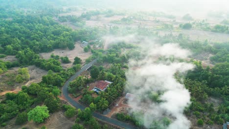 greenery-village-smoke-bird-eye-view-in-malvan