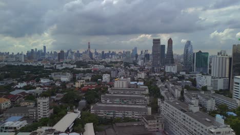 Asian-sky-line-city-skyscraper-building-cloudy