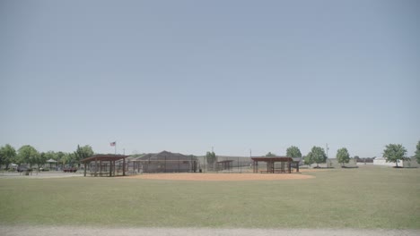 Ein-Baseballfeld-In-Einem-Gemeindepark
