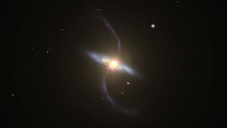 Galaxien-Gibt-Es-In-Verschiedenen-Formen,-Etwa-Spiralförmig,-Elliptisch-Und-Unregelmäßig