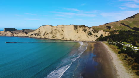 Bahía-De-Tolaga,-Región-De-La-Costa-Este,-Nueva-Zelanda