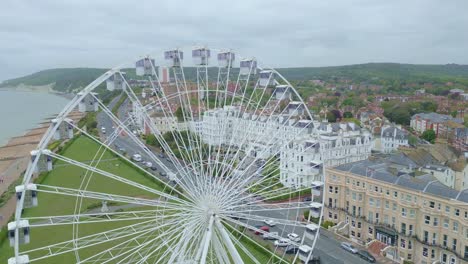 Flying-around-Eastbourne-Giant-Ferris-Wheel