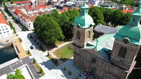 Kirche-In-Der-Altstadt-Von-Landskrona-Schweden