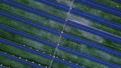 Breathtaking-Aerial-View-of-Solar-Farm-and-Industrial-Complex