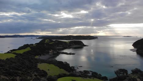 drone-flying-low-above-Urupukapuka-Island