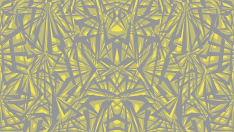 Color-Amarillo-Iluminador-Y-Gris-Definitivo-Del-Año-2021,-Bucle-De-Animación-Geométrica-Abstracta