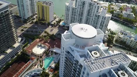 Luftaufnahme-Von-Miami-Beach-Intracoastal,-Indian-Creek-Drive
