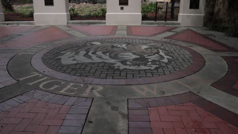 Tiger-Walk-Brickyard-Auf-Dem-Campus-Der-Louisiana-State-University-Mit-Stabilem-Video