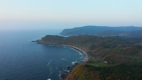 4k-Aerial-View-of-Noto-Peninsula,-Ishikawa-Prefecture