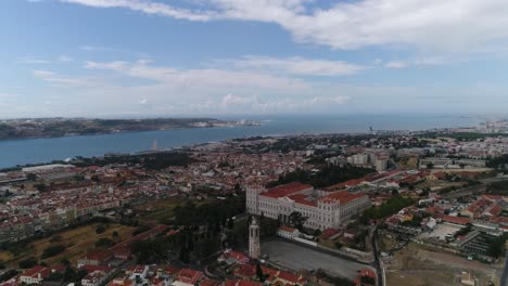 Aerial-View-of-Lisbon-and-River-Tejo