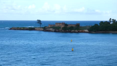 Fort-San-Felipe-,-Taino-Bay,-Puerto-Plata,-Dominican-Republic