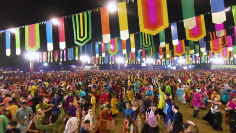 FPV-Drone-shot-of-Navratri-festival