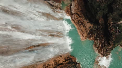 Bird's-Eye-view-of-el-Chiflon-waterfalls,-Chiapas-Mexico