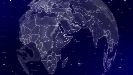 Ein-Filmischer-Videohintergrund-Zeigt-Einen-Digitalen-Globus,-Der-Sich-Dreht-Und-Auf-Das-Land-Somalia-Heranzoomt