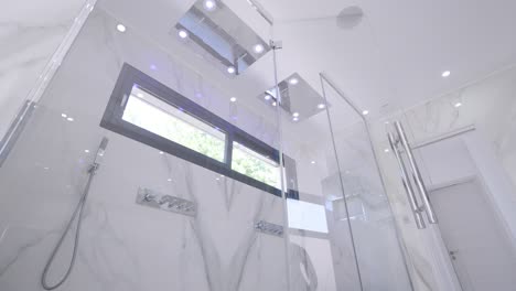 Luxurious-bathroom-with-modern-interior-shower-cabin-and-rich-ambiance