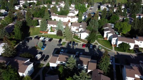 Juwelen-Der-Nachbarschaft:-Luftaufnahmen-Von-Calgary,-Kanada