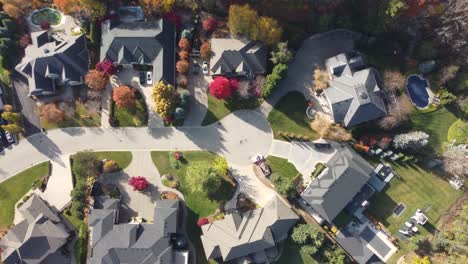 Aerial-top-down-view-of-houses-in-Canada