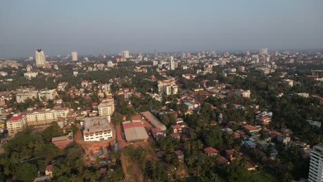 Aerial-view-of-Mangaluru-city-near-Ladu-Hill-area