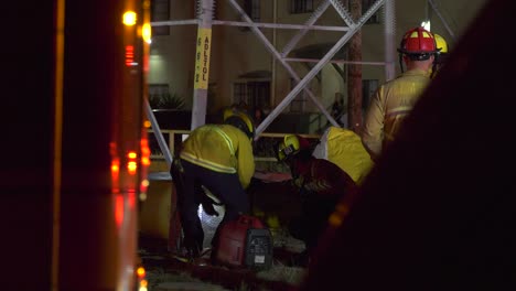 firefighters-blow-up-inflatable-jump-pad