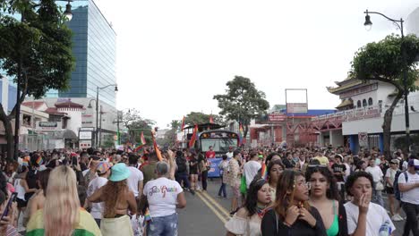 People-Walking-Down-Street-During-Pride-Parade