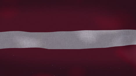 The-Latvia-national-waving-flag