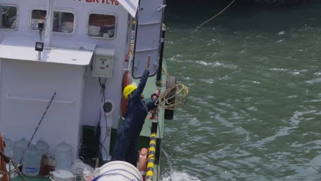 Dock-Line-Handling