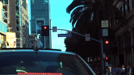 Hollywood-Blvd-Schild-An-Der-Vine-St