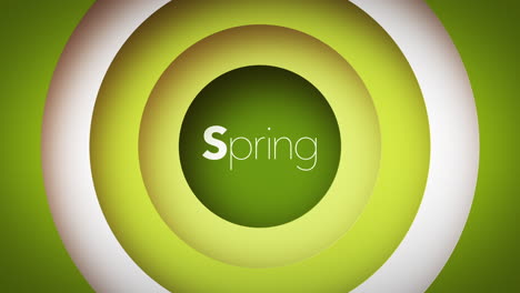"Spring"-3D-motion-Graphic
