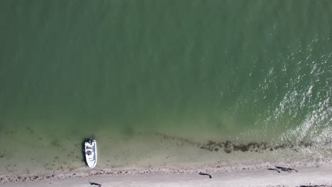 Aerial-Florida,-Waterways-With-Calm-Water