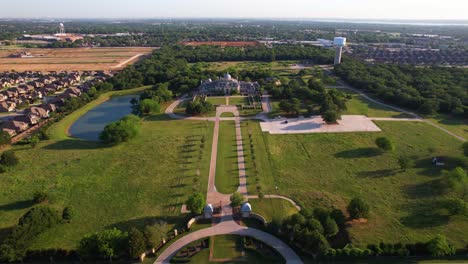 Editorial-video-of-Aerial-footage-of-The-Olana-Wedding-Venue-in-Hickory-Creek-Texas