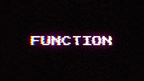 Intentional-digital-artifact-injection-fx-animation,-decoding-a-noisy-scambled-8-bit-text:-function