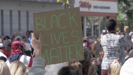 Black-Lives-Matter-Sign-on-a-Protest