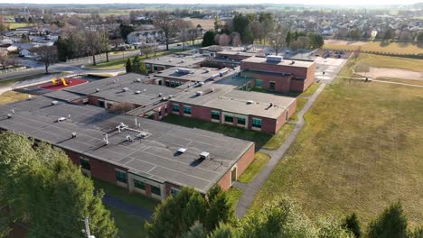 Aerial-view-of-a-school-building
