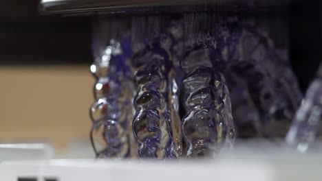 Close-up-of-freshly-3D-printed-dental-retainers