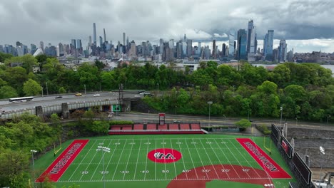 Weehawken-High-School-football-field-with-Manhattan-skyline-in-distance