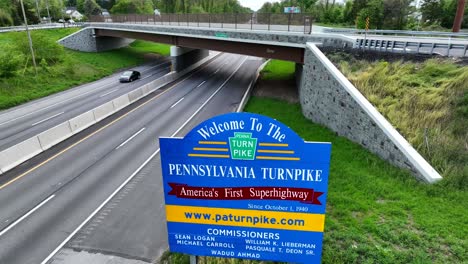 Willkommen-Am-Pennsylvania-Turnpike