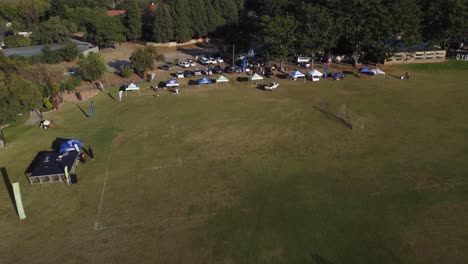 Drohnenvideo-Eines-Sportplatzes-In-Bulawayo,-Simbabwe