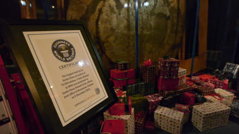 A-close-view-of-the-official-Guiness-World-Record-certificate-for-the-largest-wish-list-presented-to-Santa-Claus