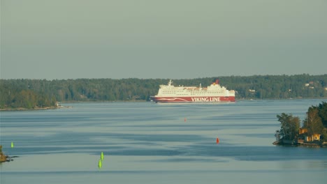 Cineflex-GyroStabilized-shot-of-a-big-ferry-of-the-Viking-line-in-the-Nordic-coast