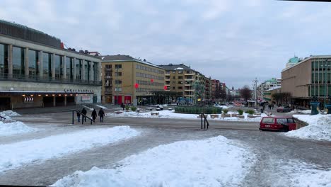 Blick-über-Gotaplatsen-In-Göteborg