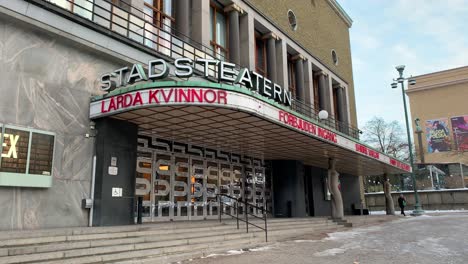 Göteborger-Stadttheater-Am-Gotaplatsen-In-Göteborg