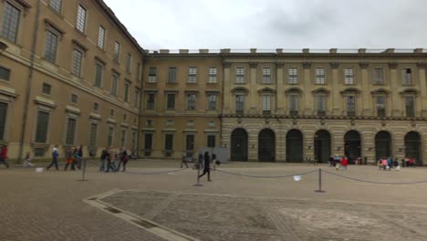 Stockholm's-Royal-Palace-Guards-On-Duty