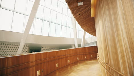 Oslo-Opera-House-and-it’s-beautiful-modern-architecture-is-the-national-opera-theatre-in-Norway,-home-of-the-Norwegian-national-opera-and-ballet